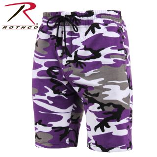 1726_Rothco Camo Sweat Shorts-Rothco