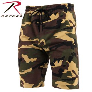 1736_Rothco Camo Sweat Shorts-Rothco