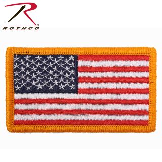 17775_Rothco American Flag Patch - Hook Back-