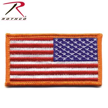 17778_Rothco American Flag Patch - Hook Back-