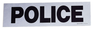 Rothco Reflective Police Patch-12735-Rothco