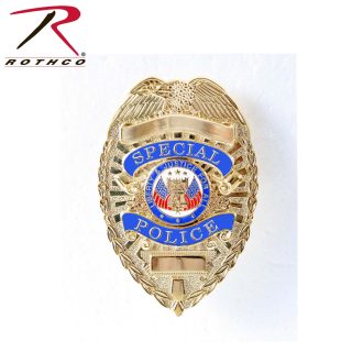 Rothco Deluxe Special Police Badge-12738-Rothco