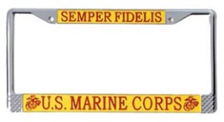 Military License Plates