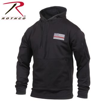 2066_Rothco Thin Red Line Concealed Carry Hoodie-Rothco