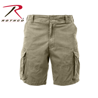 Rothco Vintage Solid Paratrooper Cargo Short-12794-Rothco