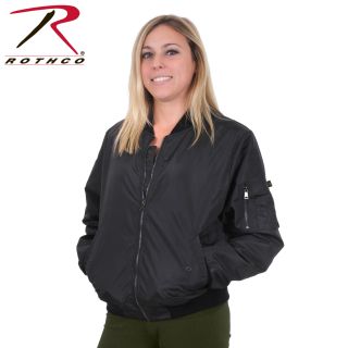 2410_Rothco Womens Lightweight MA-1 Flight Jacket-Rothco