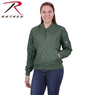 2420_Rothco Womens Lightweight MA-1 Flight Jacket-Rothco