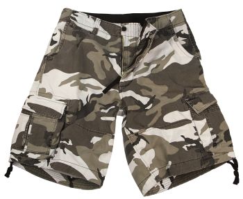 2525_Rothco Vintage Camo Infantry Utility Shorts-Rothco