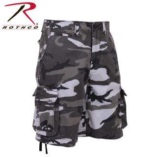 2526_Rothco Vintage Camo Infantry Utility Shorts-Rothco