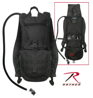 2865_Rothco Rapid Trek Hydration Pack - Black-Rothco