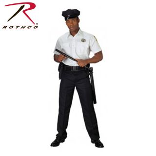 30016_Rothco Short Sleeve Uniform Shirt for Law Enforcement & Security Professionals-Rothco