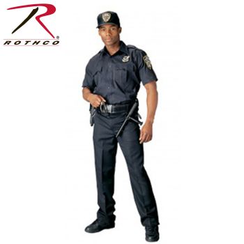 30020_Rothco Short Sleeve Uniform Shirt for Law Enforcement & Security Professionals-Rothco