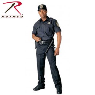 30021_Rothco Short Sleeve Uniform Shirt for Law Enforcement & Security Professionals-Rothco