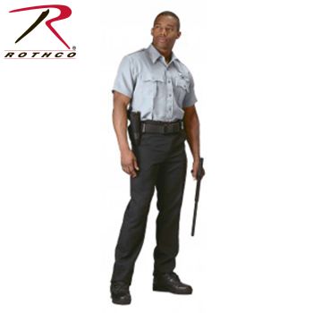 30045_Rothco Short Sleeve Uniform Shirt for Law Enforcement & Security Professionals-Rothco