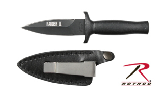 Rothco Black Raider II Boot Knife-13008-Rothco