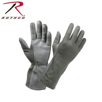 3473_Rothco G.I. Type Flame & Heat Resistant Flight Gloves-Rothco