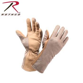 3474_Rothco G.I. Type Flame & Heat Resistant Flight Gloves-Rothco