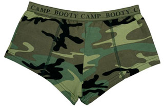 3476_Rothco Woodland Camo &#34;Booty Camp&#34; Booty Shorts & Tank Top-Rothco