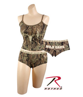 3485_Rothco &#34;Wild Game&#34; Booty Shorts & Tank Top-