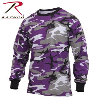 3594_Rothco Long Sleeve Colored Camo T-Shirt-Rothco