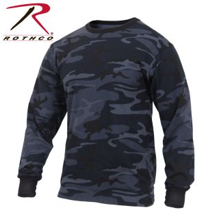 3637_Rothco Long Sleeve Colored Camo T-Shirt-