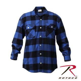 3742_Rothco Extra Heavyweight Buffalo Plaid Flannel Shirt-Rothco