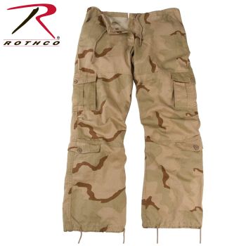 3786_Rothco Women&#8216;s Camo Vintage Paratrooper Fatigue Pants-Rothco