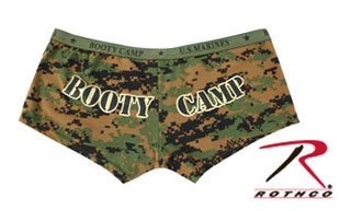 3977_Rothco Woodland Digital &#8216;&#8216;Booty Camp&#8216;&#8216; Booty Shorts & Tank Top-