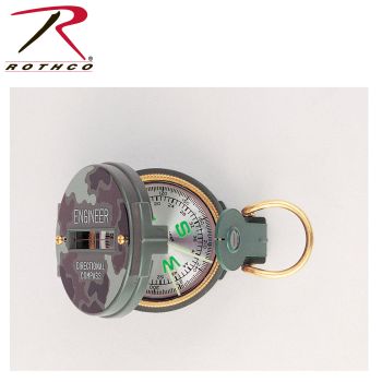 400_Rothco Lensatic Camo Compass-Rothco