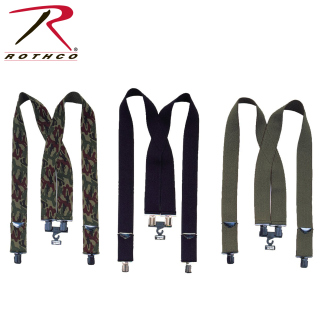 4199_Rothco Adjustable Elastic X-Back Pant Suspenders-Rothco