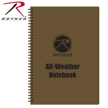 44700_Rothco All-Weather Waterproof Notebook-Rothco