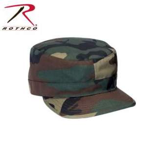 4540_Rothco Adjustable Camo Fatigue Cap-Rothco