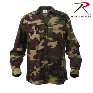 4660_Rothco Extra Heavyweight Camo Flannel Shirts-Rothco