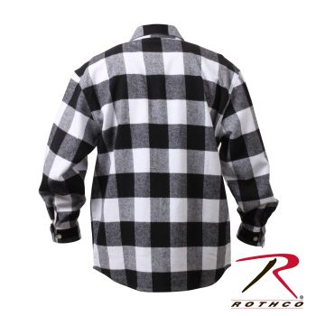 4739_Rothco Extra Heavyweight Buffalo Plaid Flannel Shirt-
