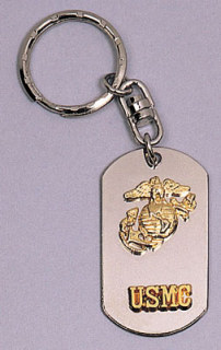 4782_Rothco USMC Dog Tag Key Chain-Rothco