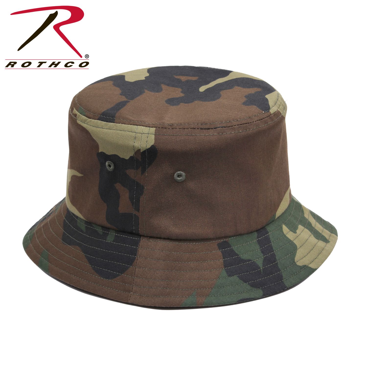 rothco boonie woodland camo bucket hat