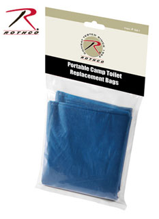 561_Rothco Portable Camp Toilet Replacement Bags-Rothco