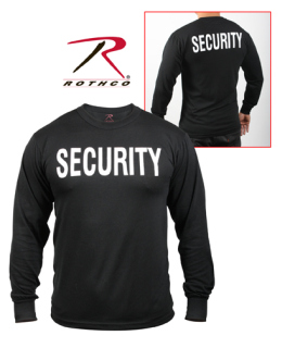 60222_Rothco 2-Sided Security Long Sleeve T-Shirt-Rothco