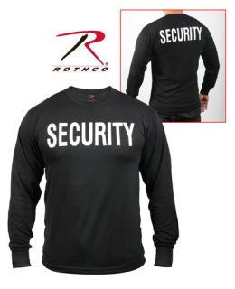 60224_Rothco 2-Sided Security Long Sleeve T-Shirt-