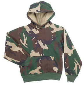 6490_Rothco Kid&#8216;s Camo Pullover Hooded Sweatshirt-Rothco