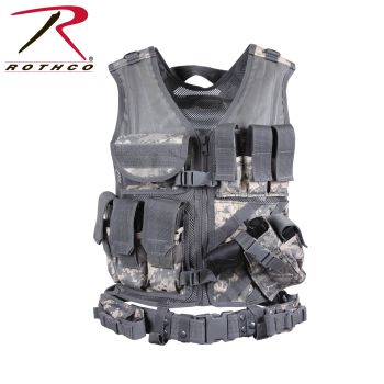 6598_Rothco Cross Draw MOLLE Tactical Vest-Rothco