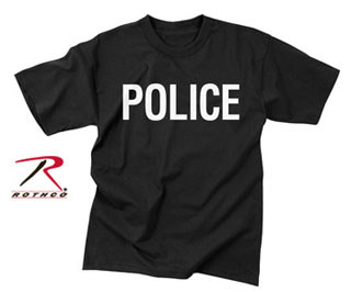 6613_Rothco 2-Sided Police T-Shirt-Rothco