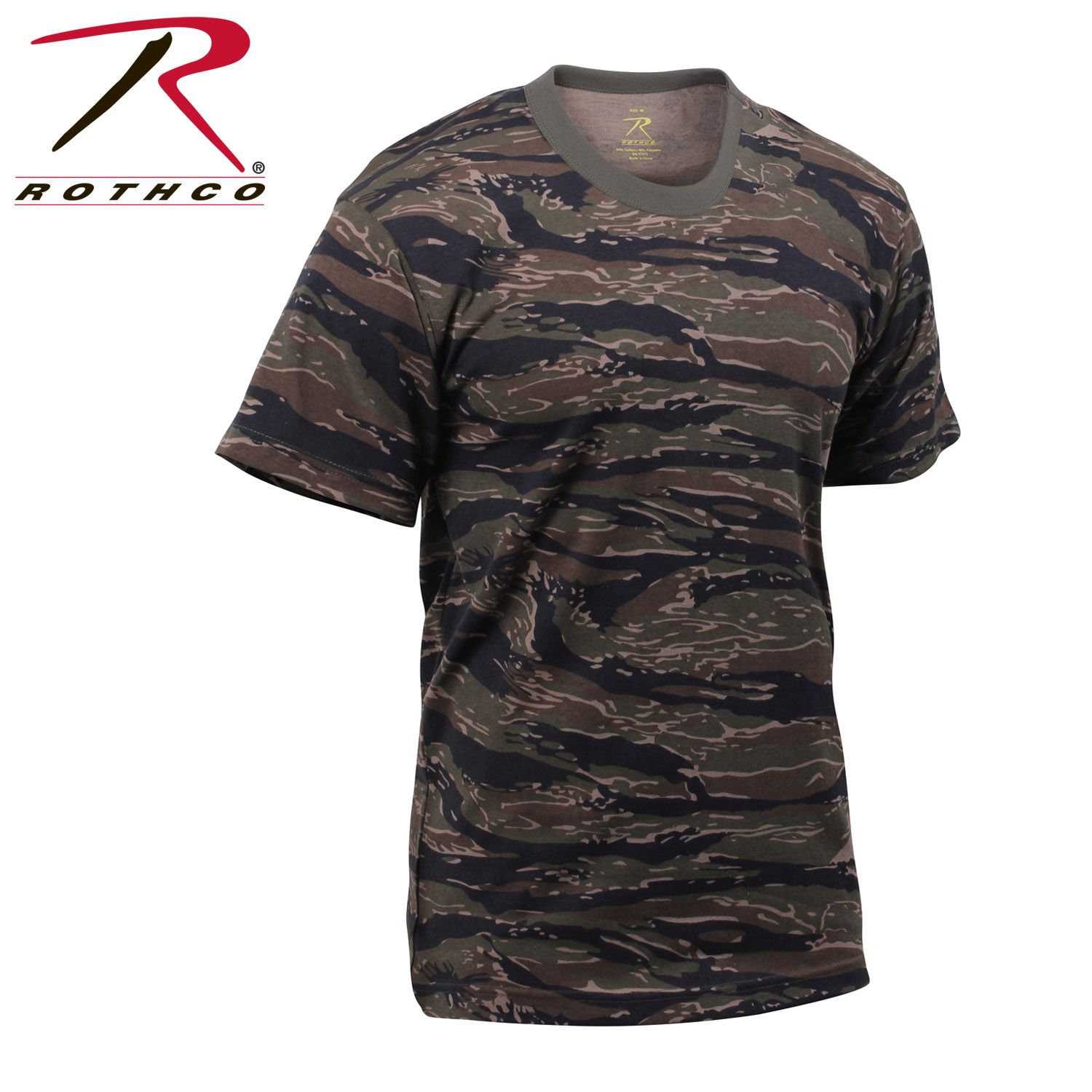 Buy Rothco Tiger Stripe Camo T Shirts Rothco Online At Best