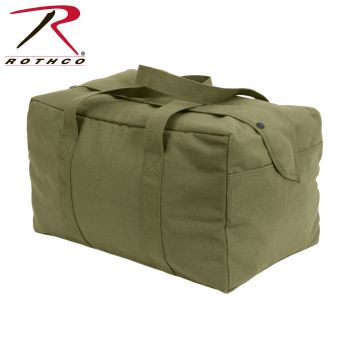 7028_Rothco Canvas Small Parachute Cargo Bag-Rothco