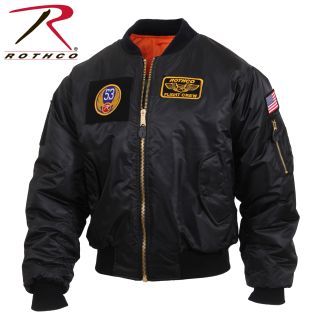 7251_Rothco MA-1 Flight Jacket with Patches-