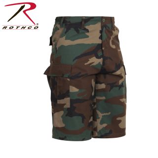 7766_Rothco Long Length Camo BDU Shorts-Rothco