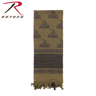 88531_Rothco Gadsden Snake Shemagh Tactical Desert Scarf-Rothco