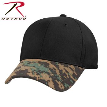 8933_Rothco Camo Two-Tone Low Profile Cap-Rothco