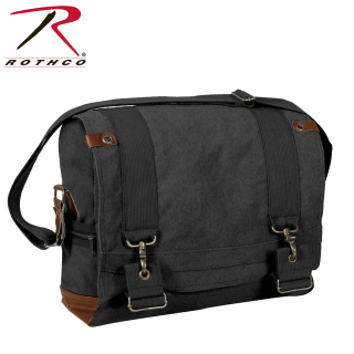 9117_Rothco Vintage Canvas B-15 Pilot Messenger Bag-Rothco