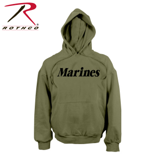 9176_Rothco Marines Pullover Hooded Sweatshirt-